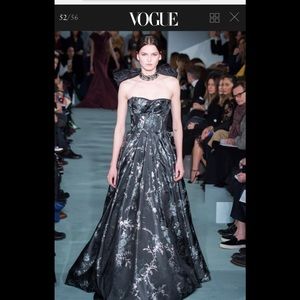 Oscar De LA Renta vintage runway dress